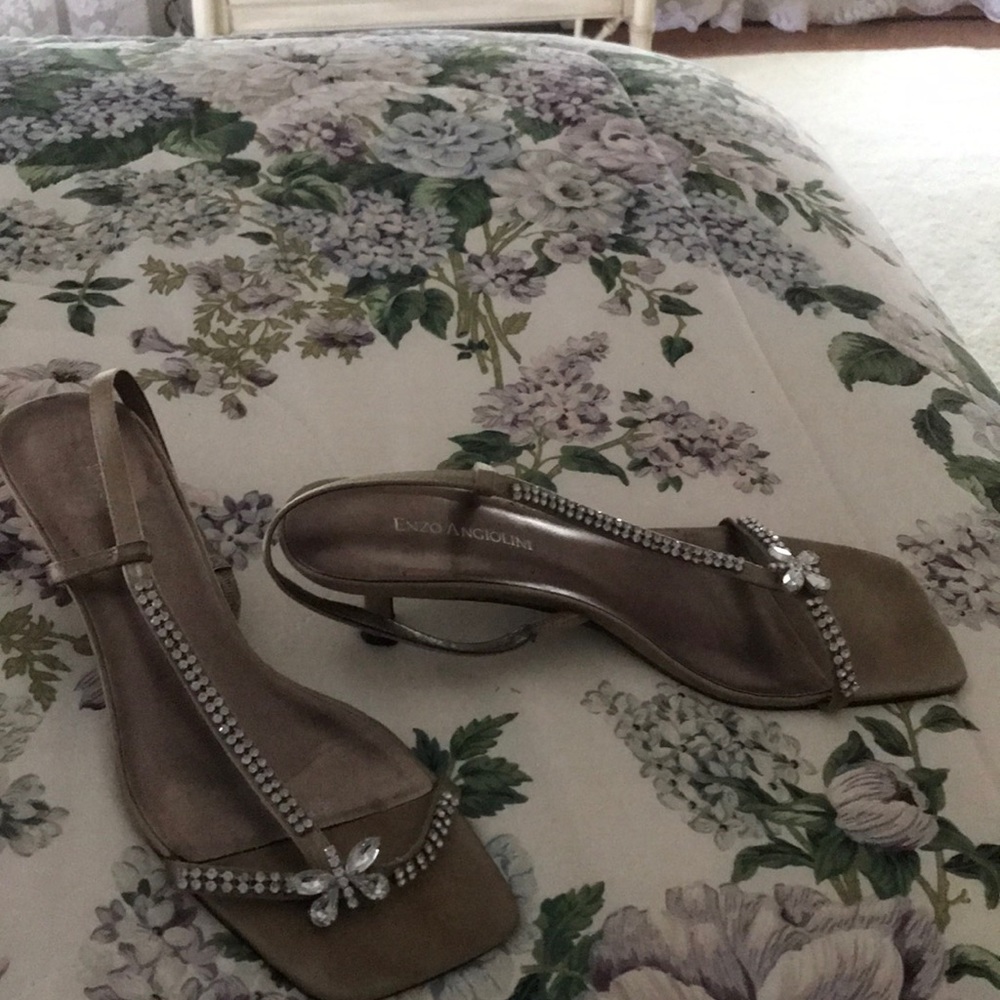 Enzo Angiolini Crystal Rhinestone Shoes